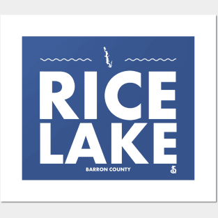 Barron County, Wisconsin - Rice Lake Posters and Art